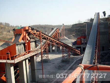 青石破碎生產(chǎn)線，全流程