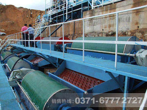 沙鐵礦選礦工藝流程，砂鐵礦選礦全套設(shè)備有哪些？