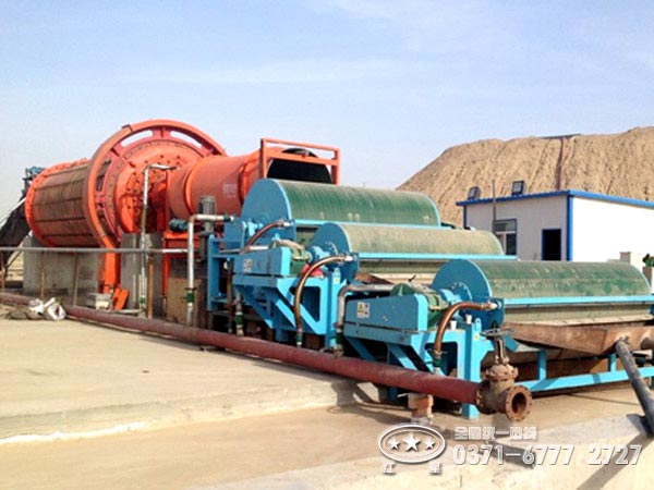 磁選生產(chǎn)線——磁選法、磁選設(shè)備、磁選工藝流程