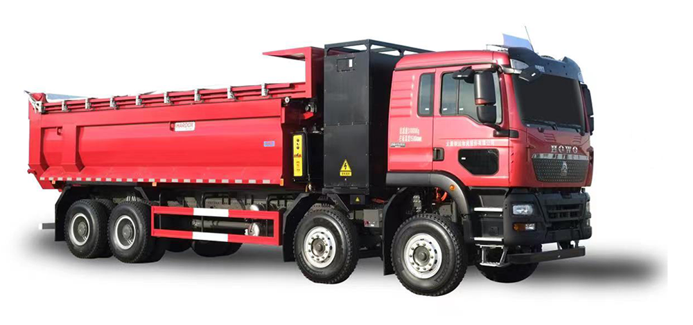 HOWO-TXEV換電式純電動(dòng)公路運(yùn)輸自卸車