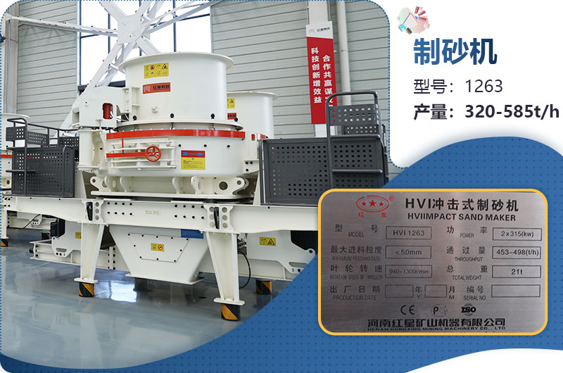 1263制砂機時產(chǎn)多少噸？價格多少？