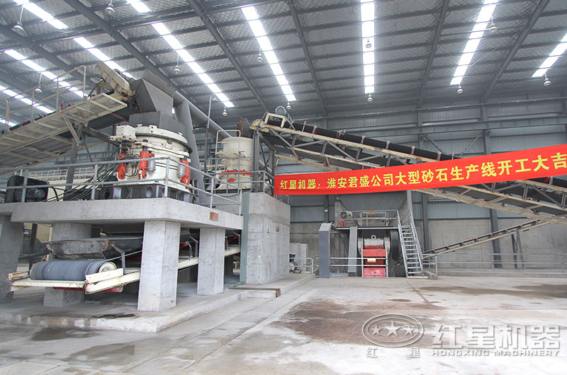 江蘇客戶(hù)破碎生產(chǎn)線