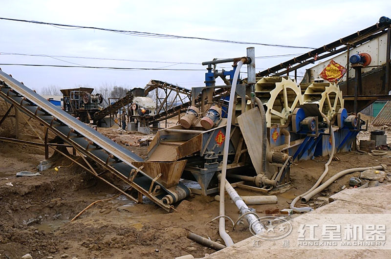 江蘇客戶(hù)砂石生產(chǎn)線(xiàn)