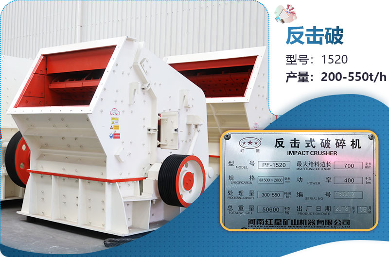 1520反擊破每小時產(chǎn)量多少？有多重？各項參數(shù)介紹