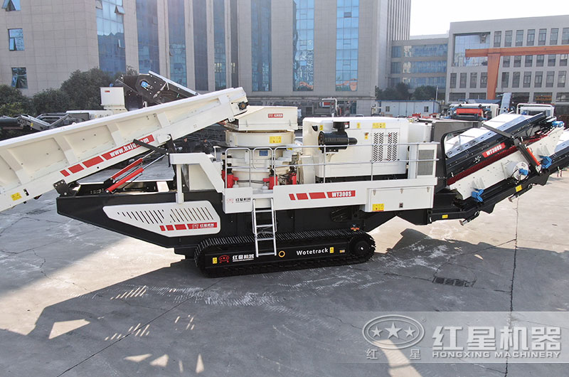 移動(dòng)圓錐式破碎站圖片（履帶式）