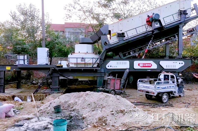 小型移動制砂機(jī)
