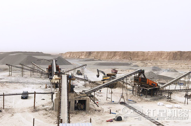 白云石制砂生產(chǎn)線價格多少？附工藝流程圖