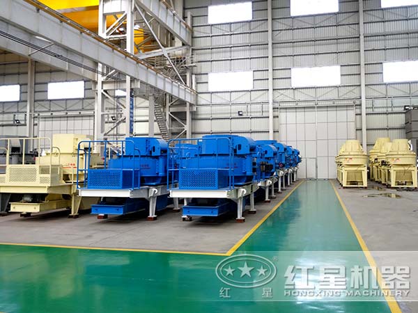 沖擊式破碎機(jī)優(yōu)勢多，是破碎河卵石的好手