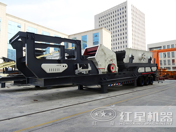 車載移動(dòng)石子破碎機(jī)——高收益、低成本，你值得擁有