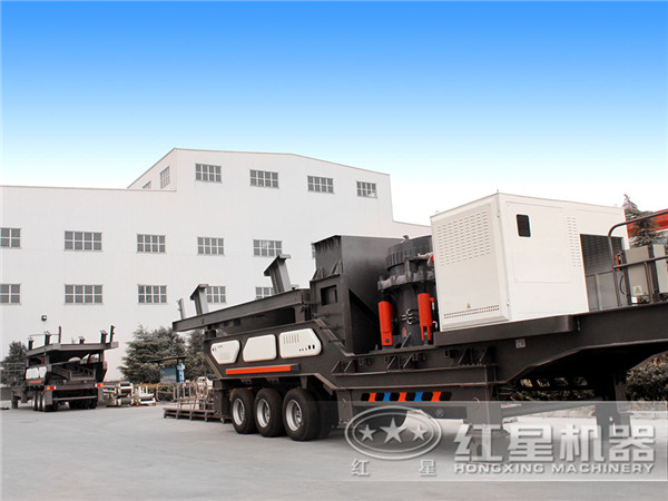 車載式流動(dòng)打石機(jī)現(xiàn)價(jià)一臺(tái)多少錢？