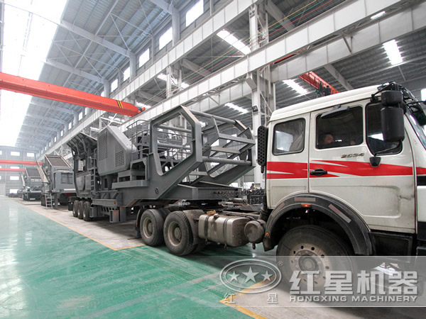 打進(jìn)重慶，紅星兩臺(tái)移動(dòng)破碎站于重慶成功投產(chǎn)