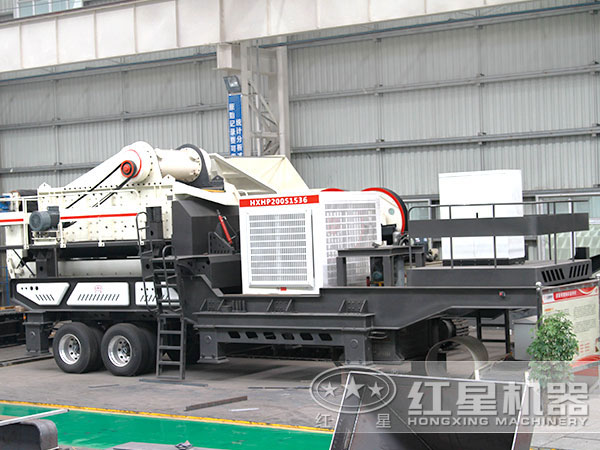 環(huán)保通過的移動軋石機多少錢（附詳細參數(shù)及現(xiàn)場視頻）