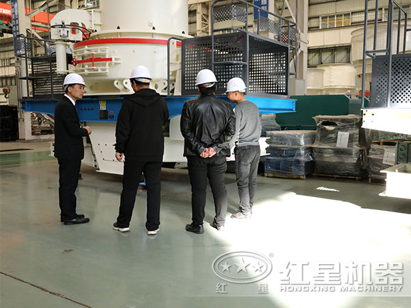 客戶前來(lái)參觀考察