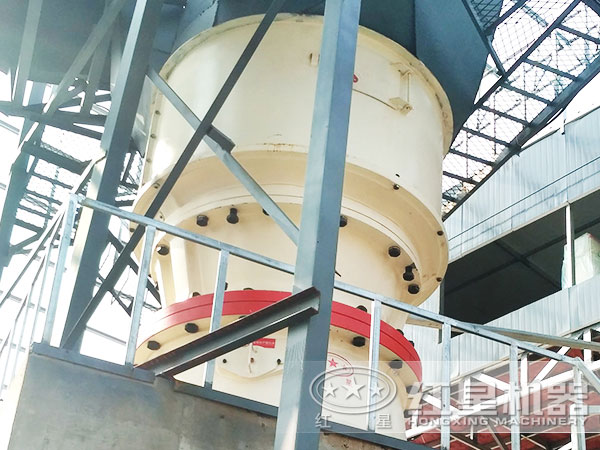 與圓錐破相較，再高硬度的石料也完敗