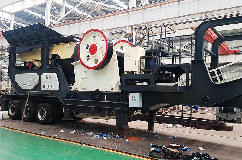 車載流動(dòng)破碎石仔機(jī)，一體式作業(yè)，碎石更輕松