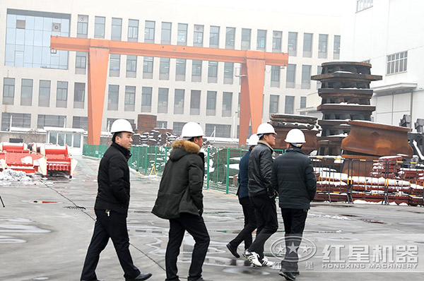 大雪過(guò)后用戶(hù)來(lái)廠參觀