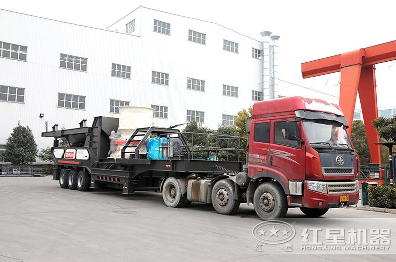 紅星設備發(fā)貨現場