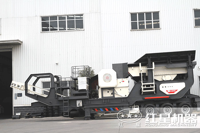 生產再生混凝土骨料的移動粉碎機