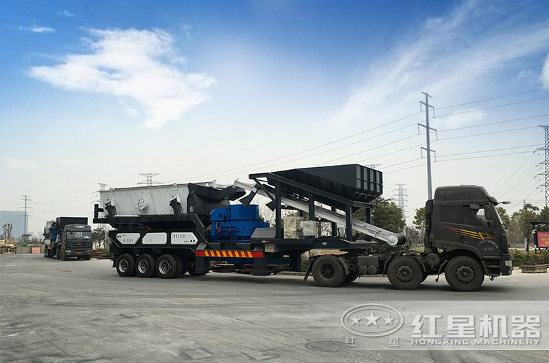 移動制砂機設備顛覆傳統(tǒng)制砂模式，僅需3人即可