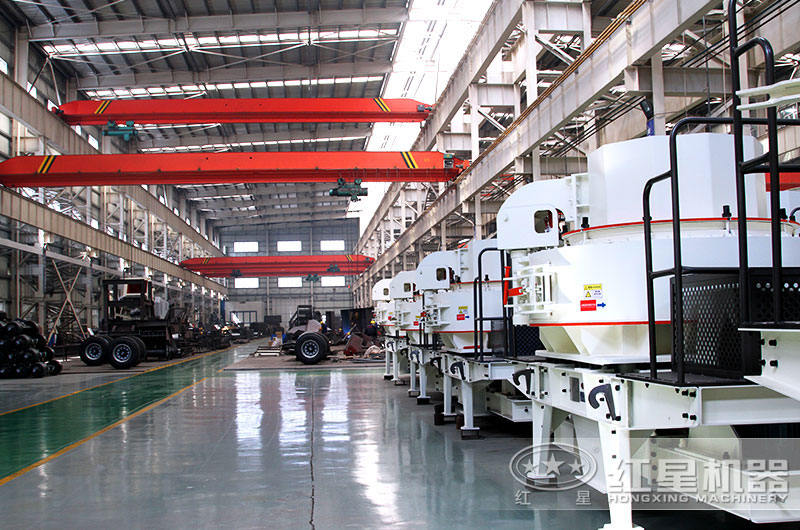 細碎設備制砂機生產(chǎn)車間