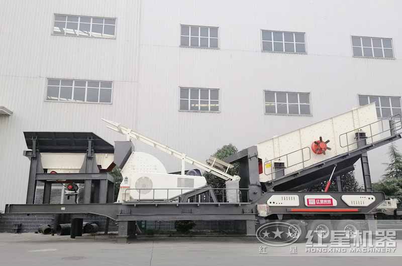 與給料機、破碎機一起搭載的新型車載可移動篩砂機