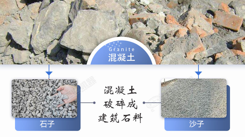 瀝青混凝土加工廢料怎么處理？推薦用混凝土移動(dòng)破碎機(jī)