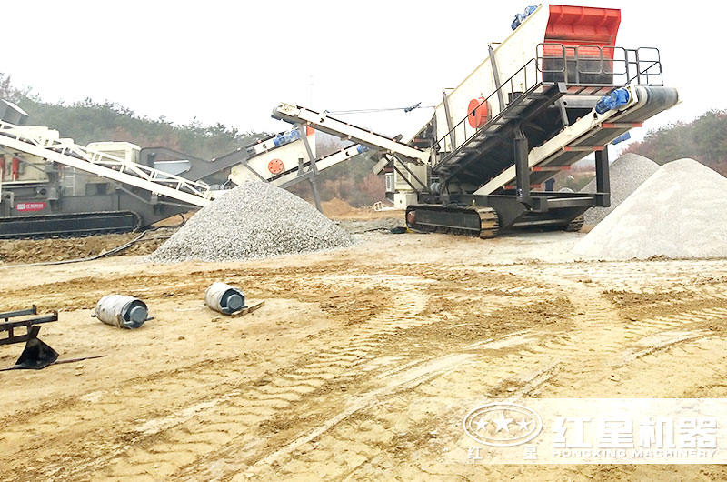 紅星履帶移動式破碎機多少錢一套？質(zhì)量怎么樣