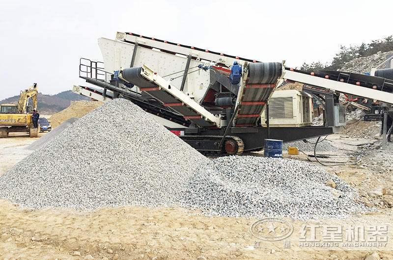 流動(dòng)打石子機(jī)生產(chǎn)現(xiàn)場