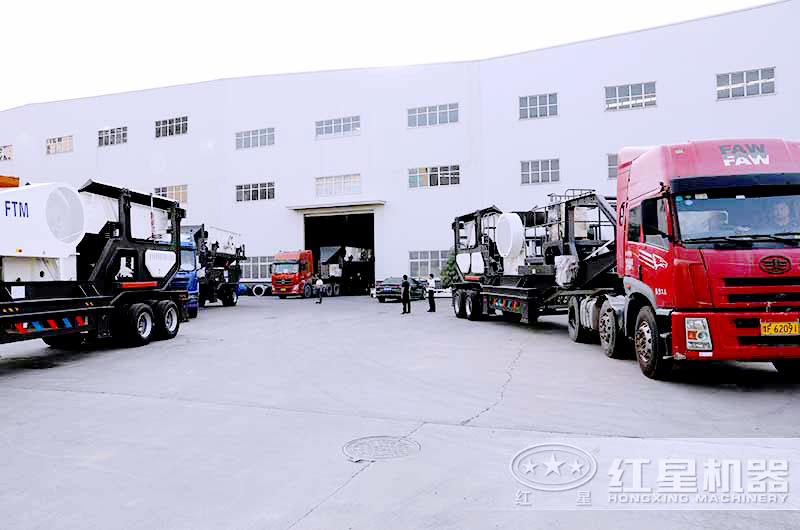 移動(dòng)制造石子機(jī)、沙子機(jī)陸續(xù)發(fā)貨