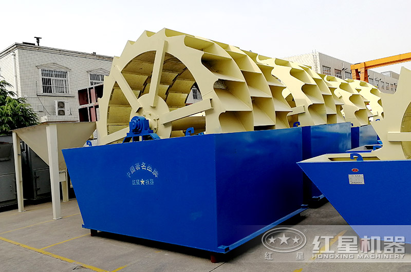 洗石英砂用什么洗？這款輪斗洗砂機(jī)效率高還便宜