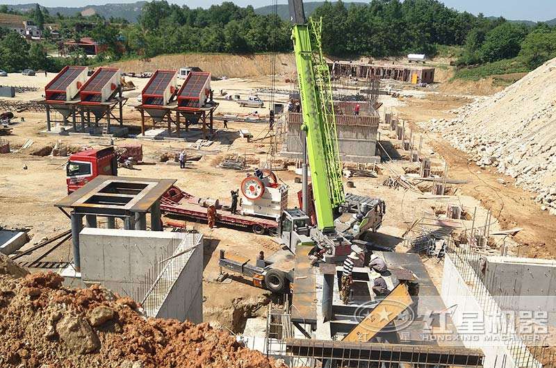 一天能夠破碎三百方石頭的機器有哪種？多少錢一臺？