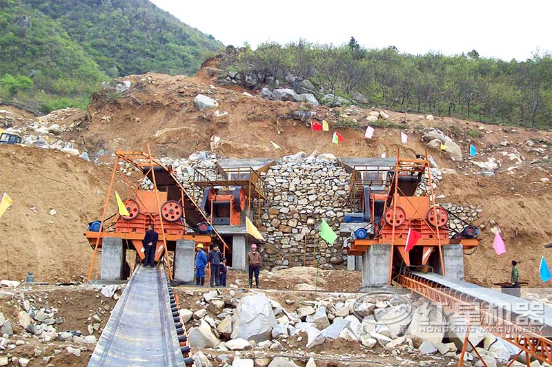 廢棄混凝土再生石子線多少錢一套？鋪路石子一立方價(jià)格多少？